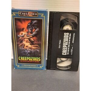 Creepozoids (1987) Cult Video VHS Pre-owned/Tested